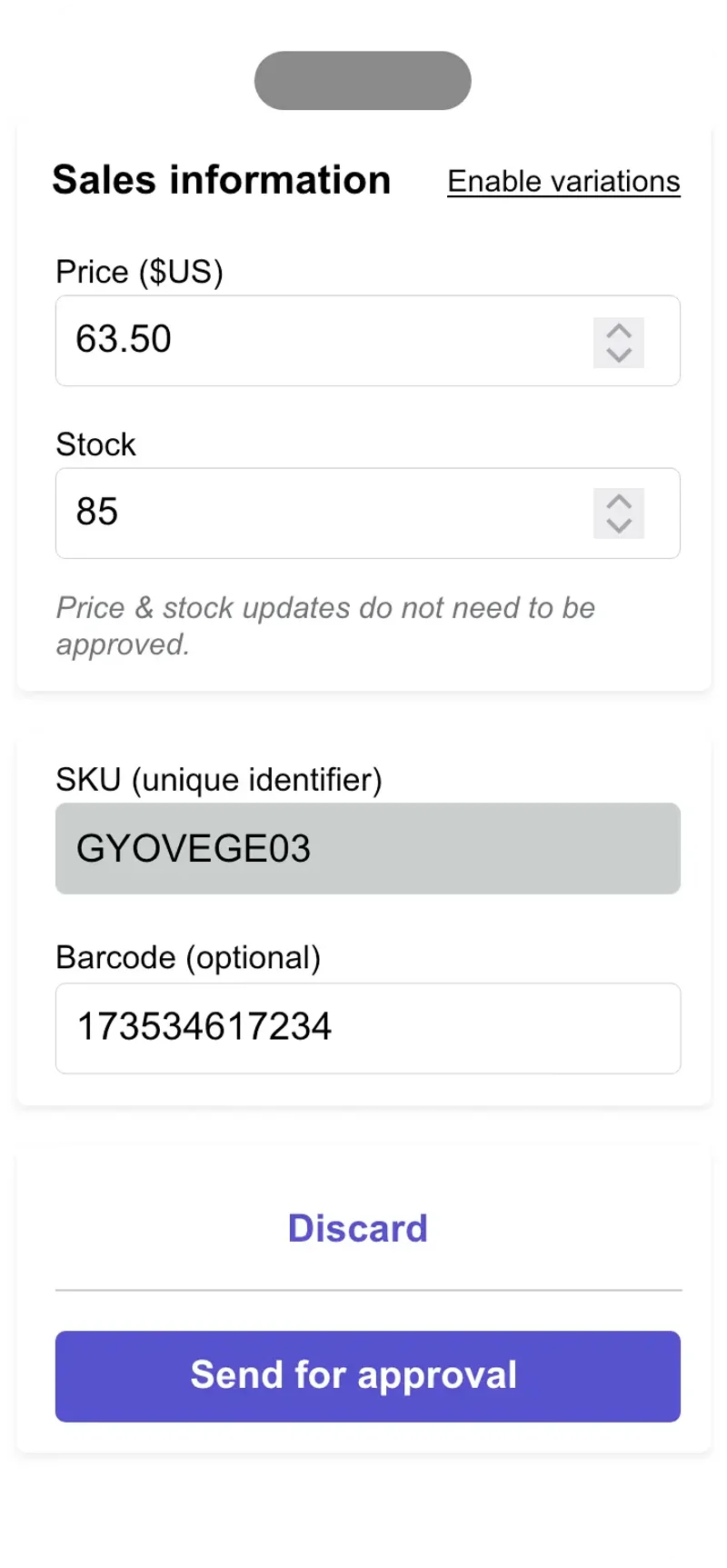 app mobile gyoza product price